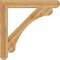 Ekena Millwork Legacy Craftsman Rough Sawn Bracket, Western Red Cedar, 6"W x 48"D x 48"H BKT06X48X48LEC04RWR - alternate 4